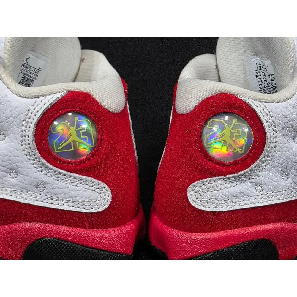 Nike Air Jordan 13 Retro OG Chicago 2026 Little Kids 13C White Red Black